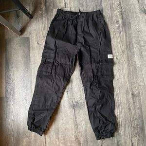 mens black joggers
